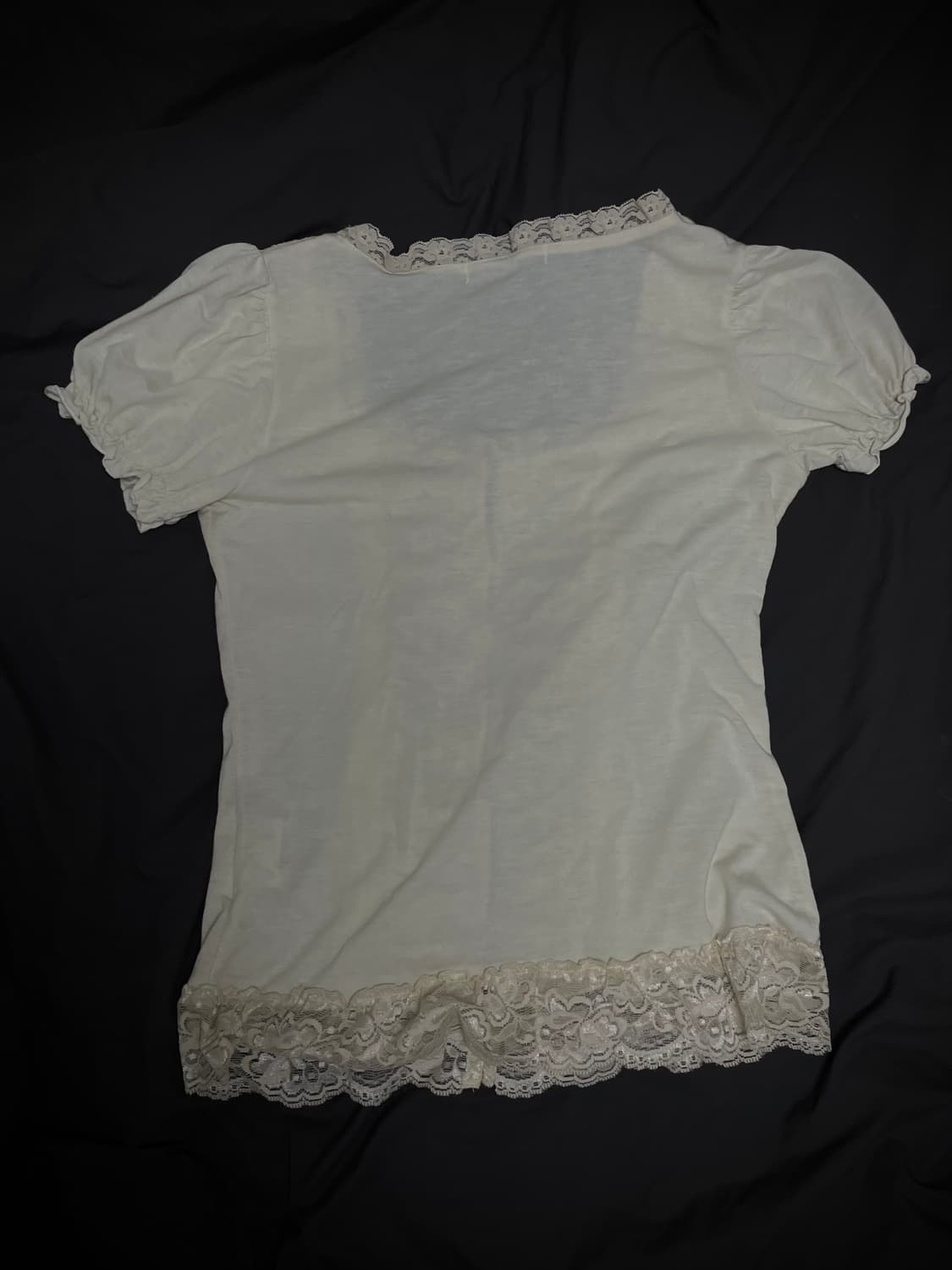 Lace puff t-shirt 상품이미지2