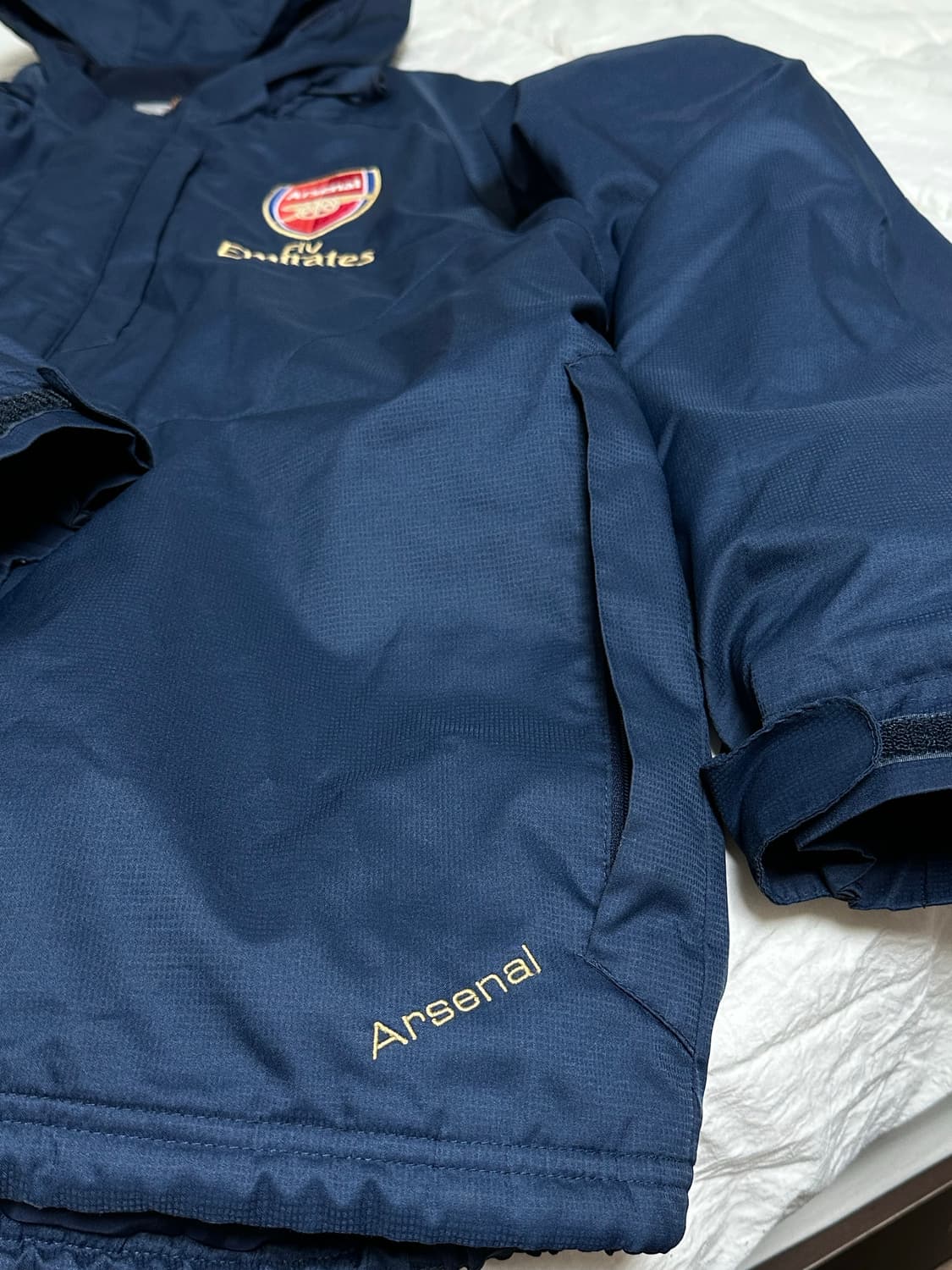 07 나이키 아스날 바람막이 파카 라지 축구 유산소 상품이미지5