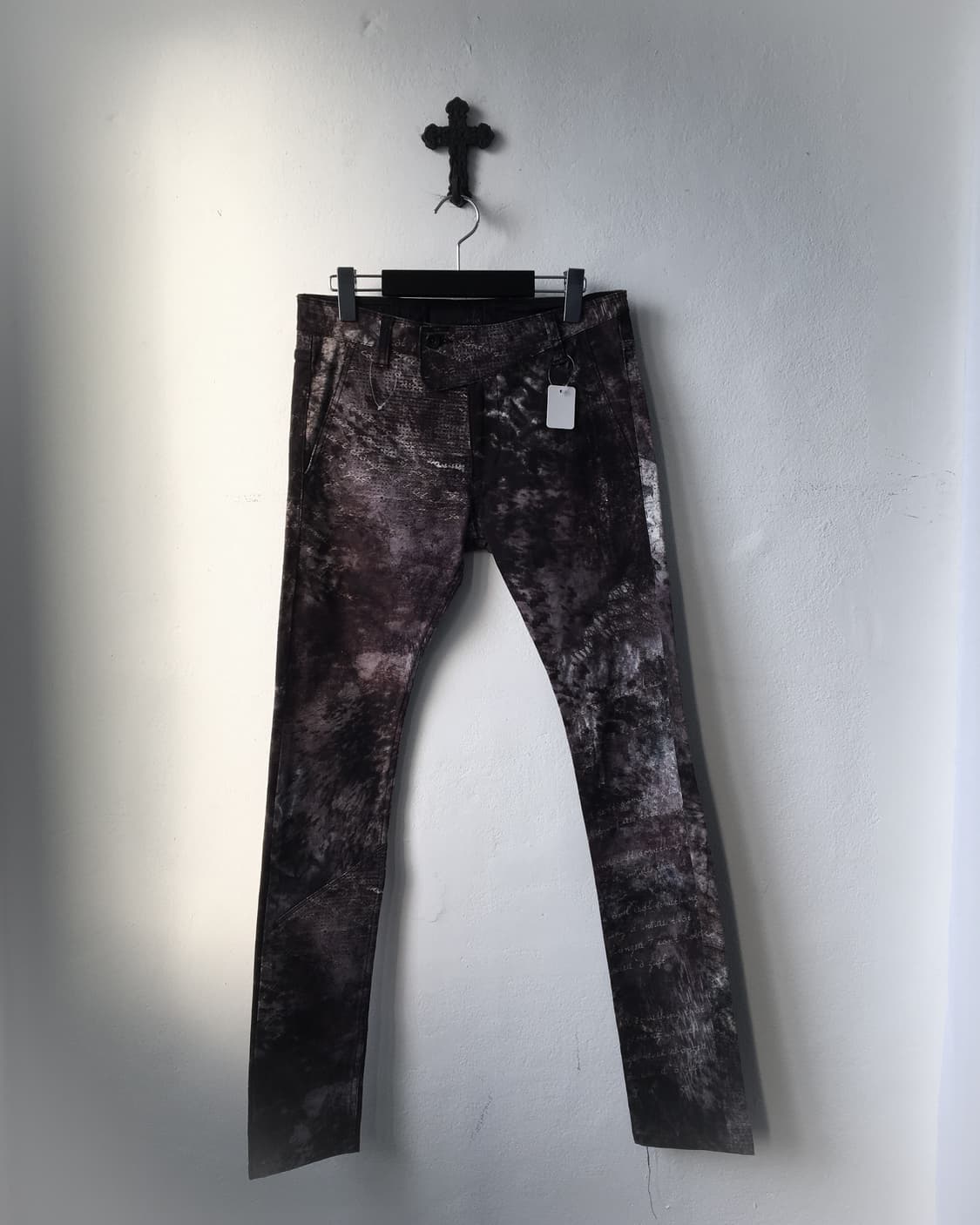 Grunge mood printing pants 상품이미지1