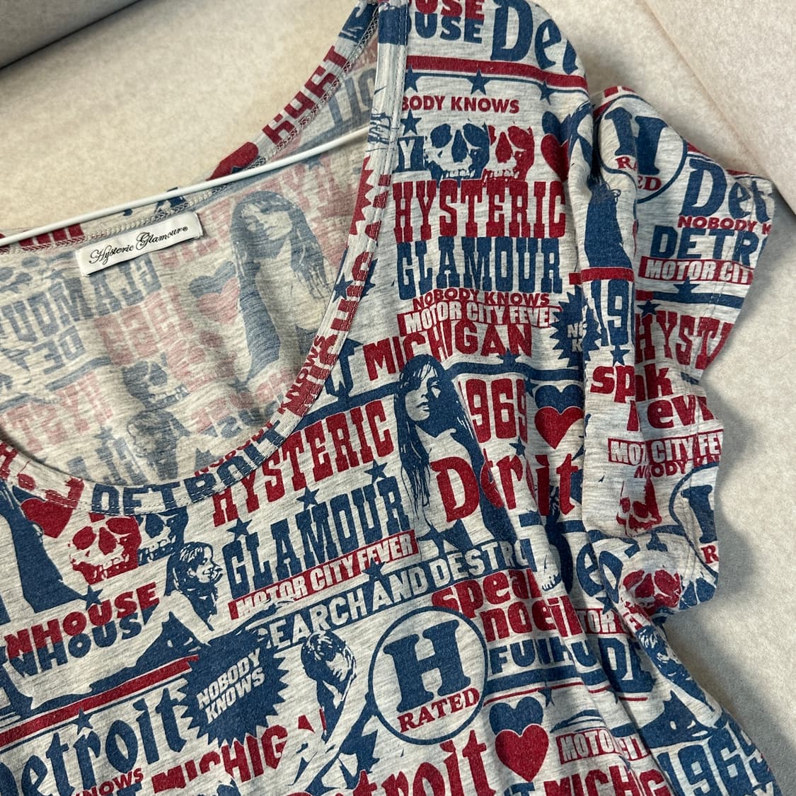 히스테릭 글래머 티셔츠 상품이미지1