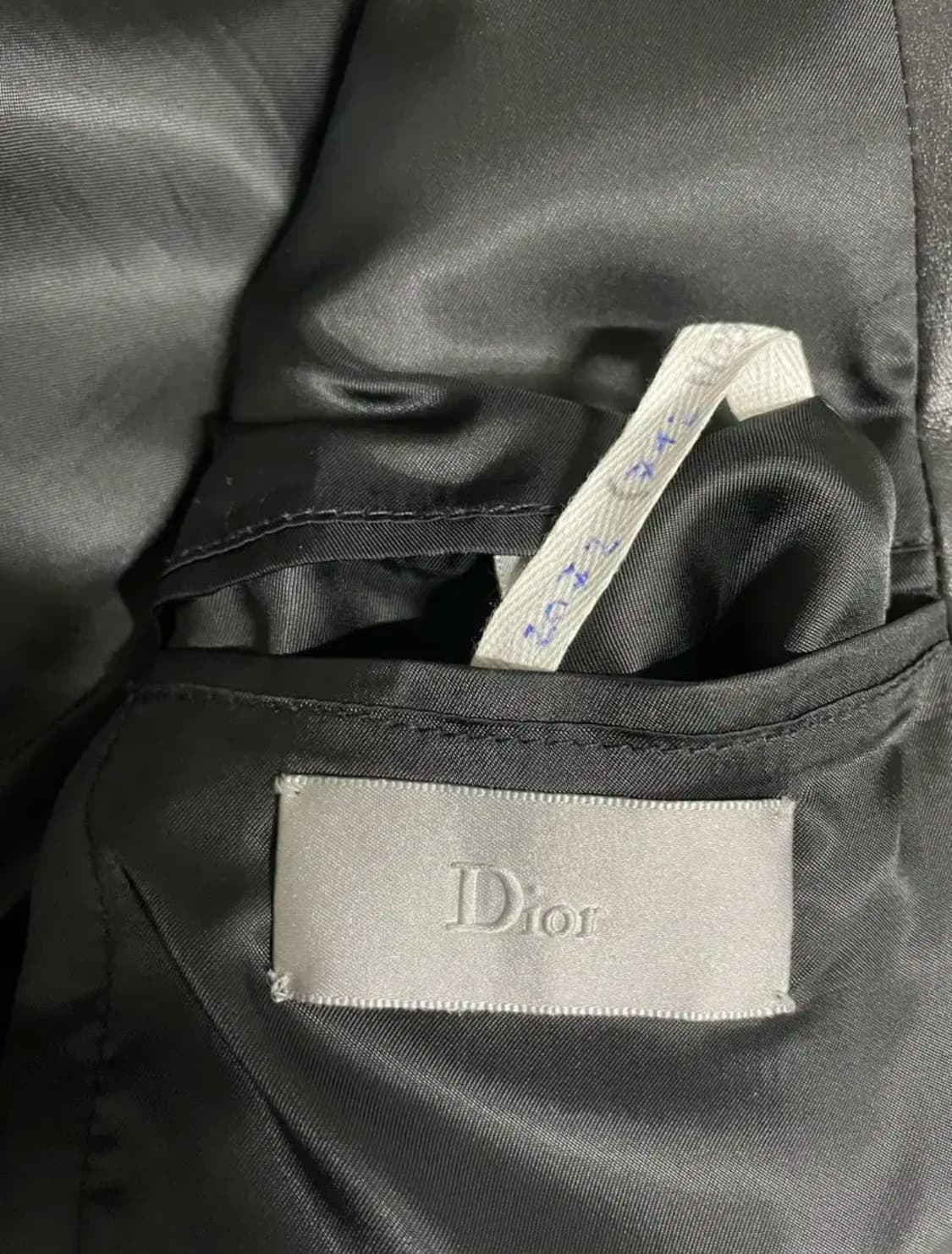 Dior homme 02ss 쇼피스 레더자켓 상품이미지6