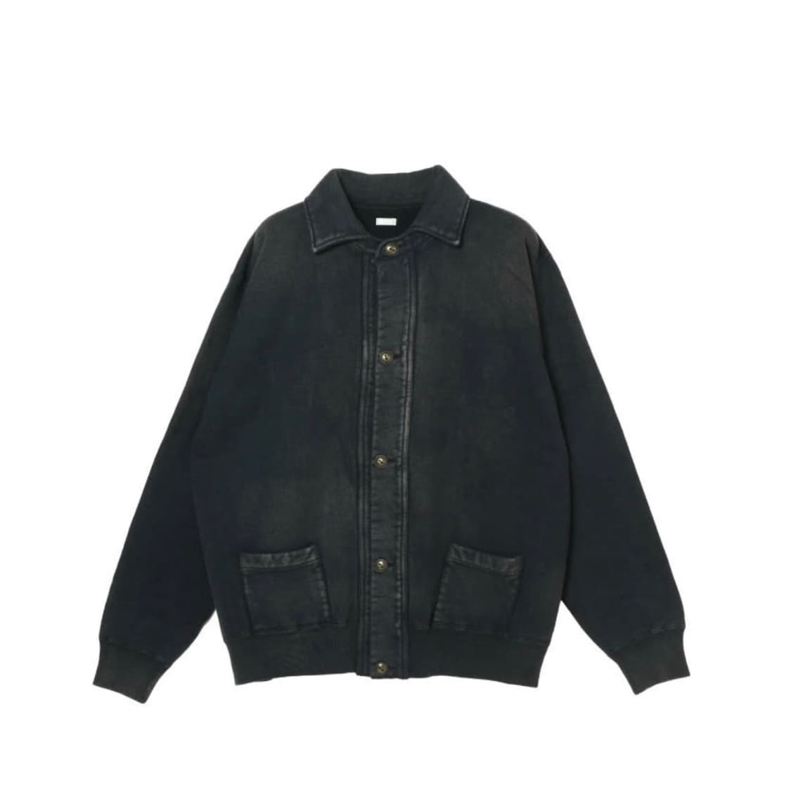 [2]아프레쎄 A.PRESSE 25AW 빈티지 스웻 가디건 상품이미지1