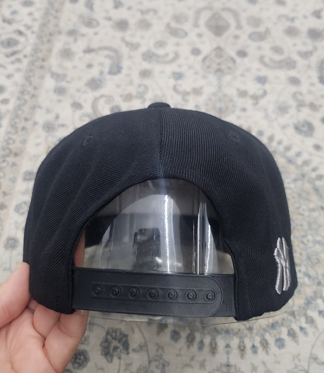 MLN 뉴욕 양키스 블랙 스냅백 F 상품이미지5