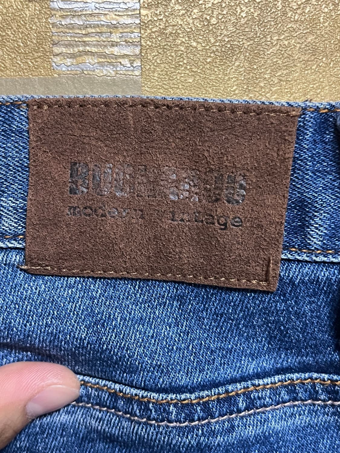 버카루진스 빈티지 인디고 팬츠 33 상품이미지6