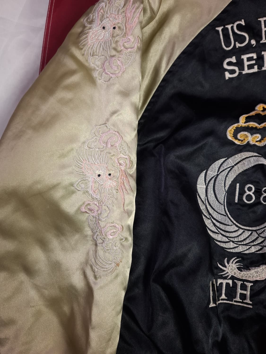 오리지날 일본판 Shoot One 미육군 11공수사단 수베니어 스카잔 상품이미지10