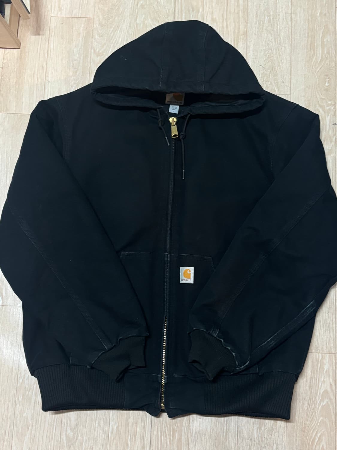 칼하트 덕액티브 자켓 블랙 M 상품이미지1