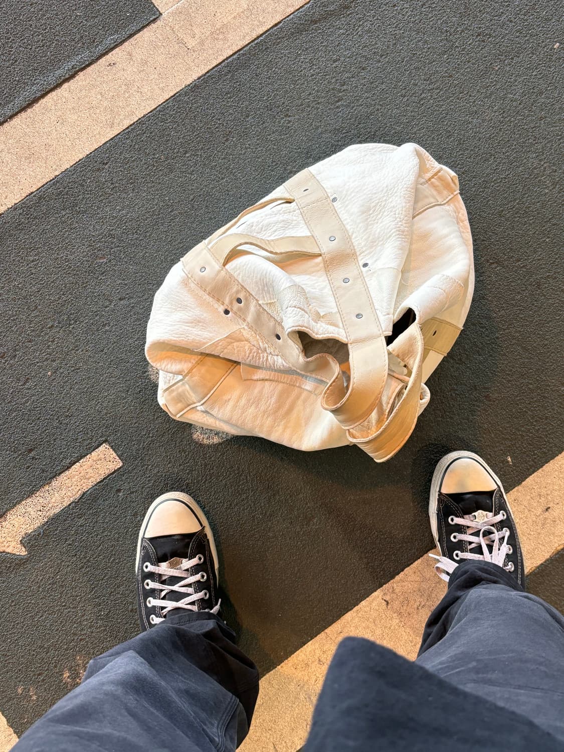 솔로이스트 가죽 토드백 상품이미지1