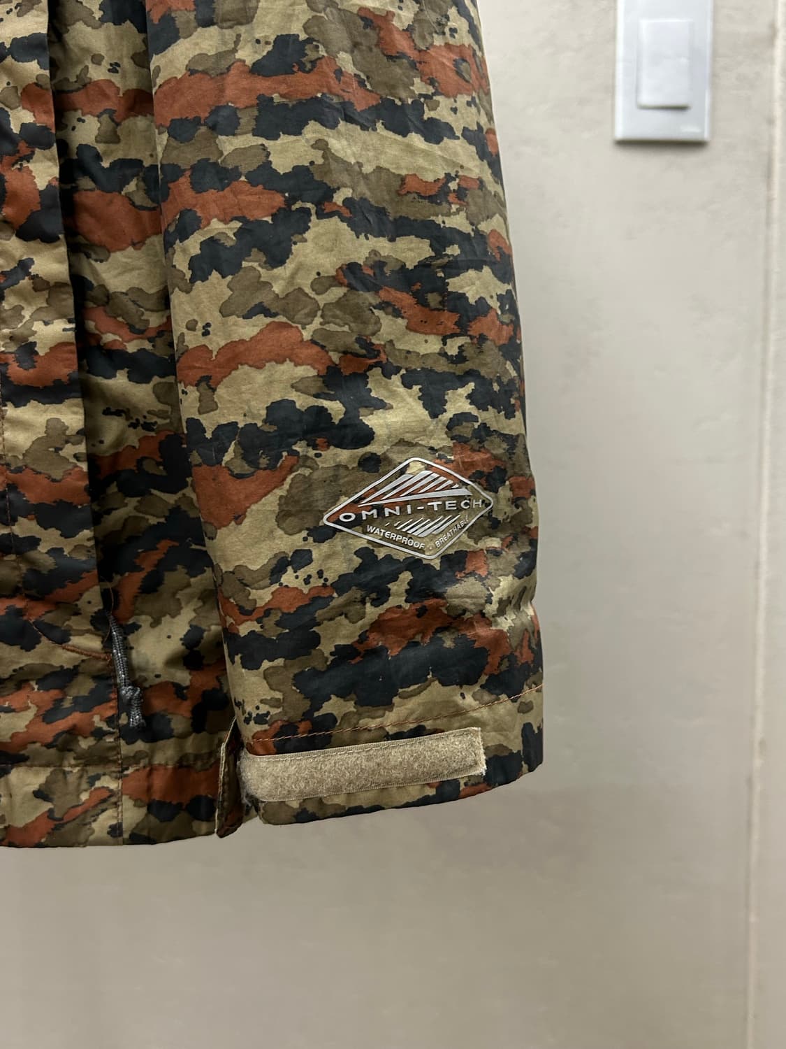 컬럼비아 옴니테크 방풍 카모플라쥬 자켓 상품이미지8