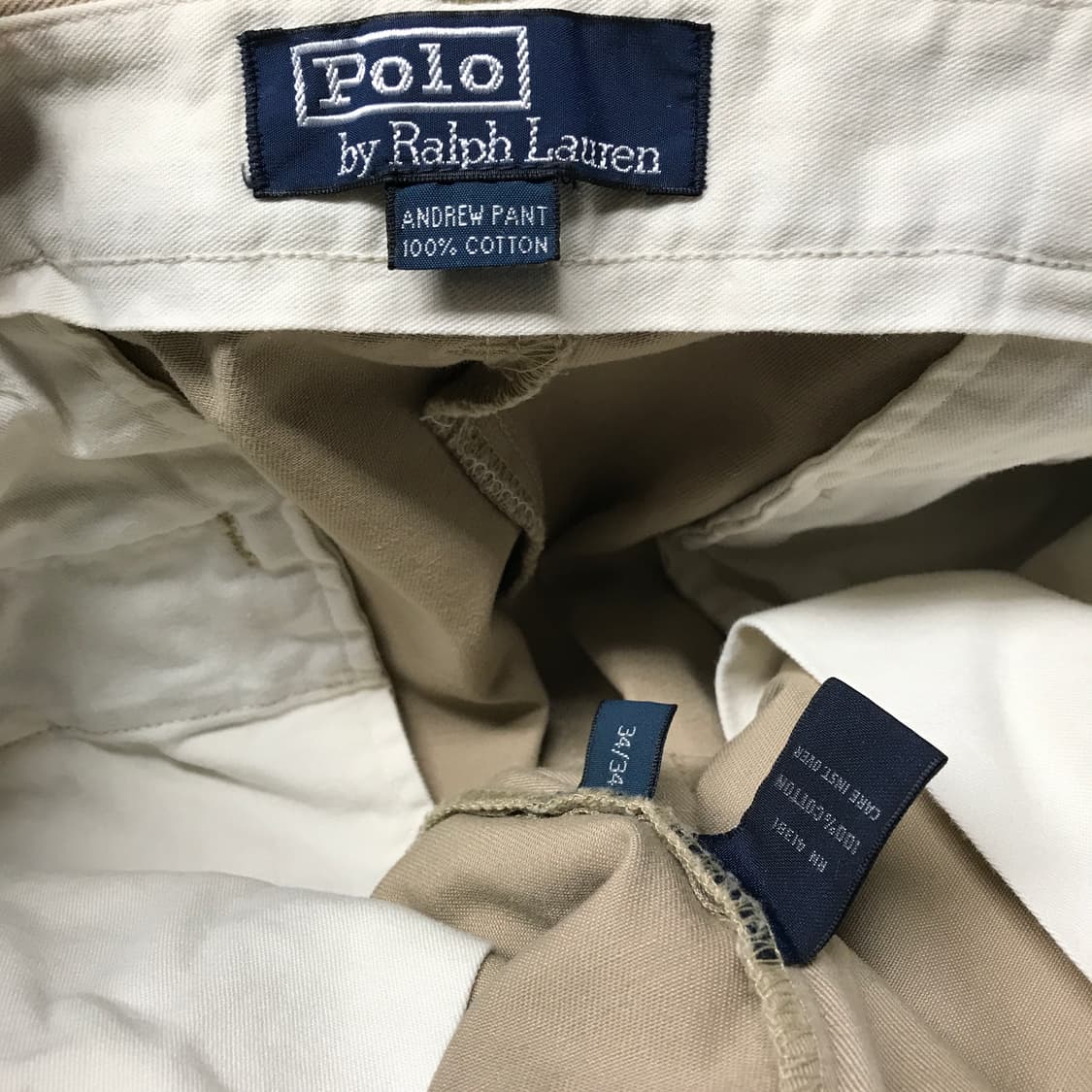 폴로 랄프로렌 베이지 치노 팬츠 34/34 상품이미지7