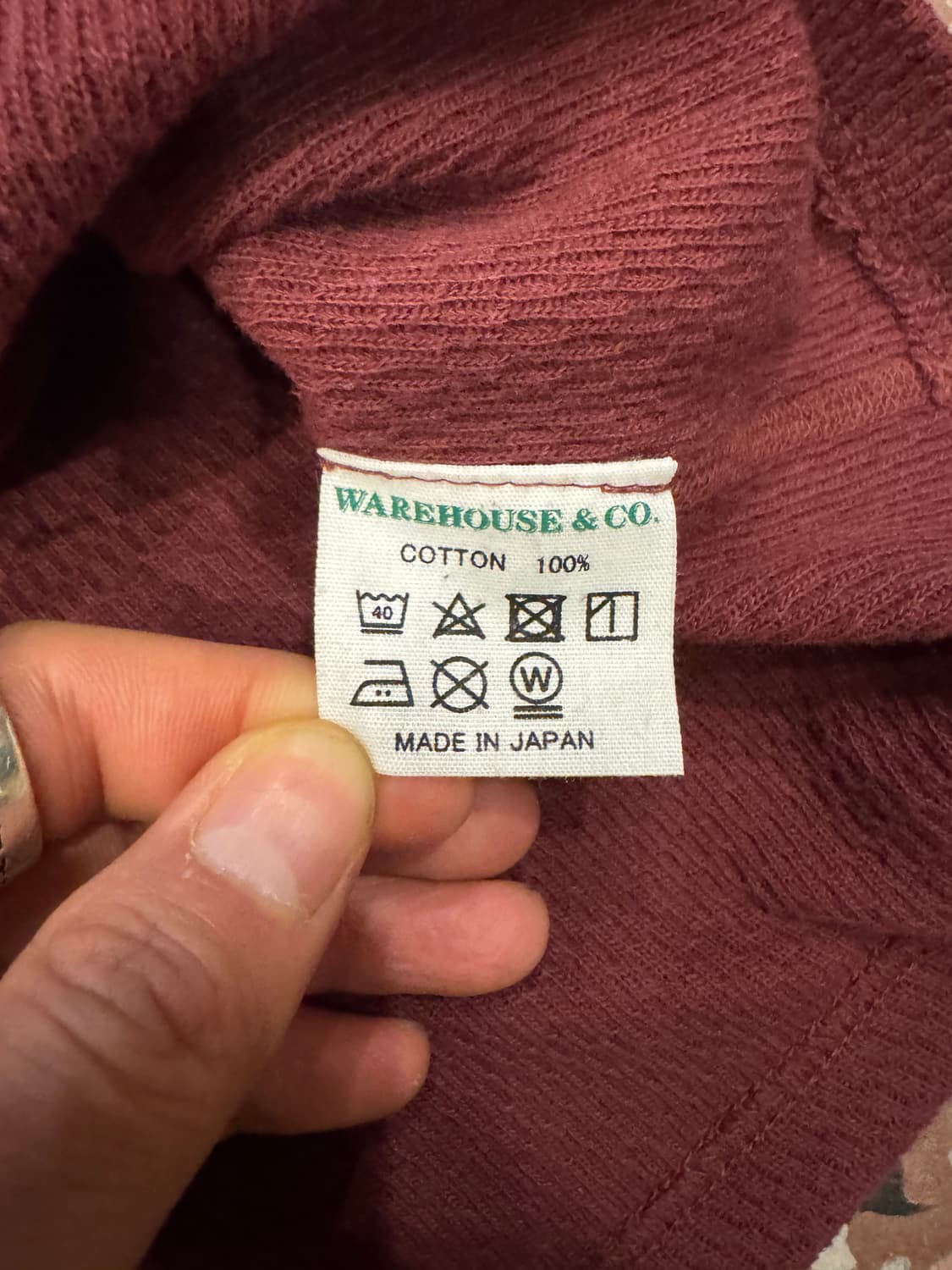 웨어하우스 써멀 니트 (M) 상품이미지5