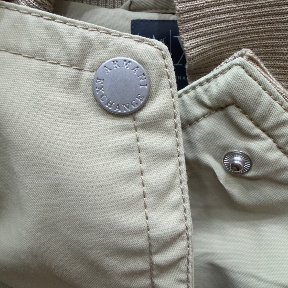 아르마니 익스체인지 퍼프 숄더 코튼 자켓 상품이미지7