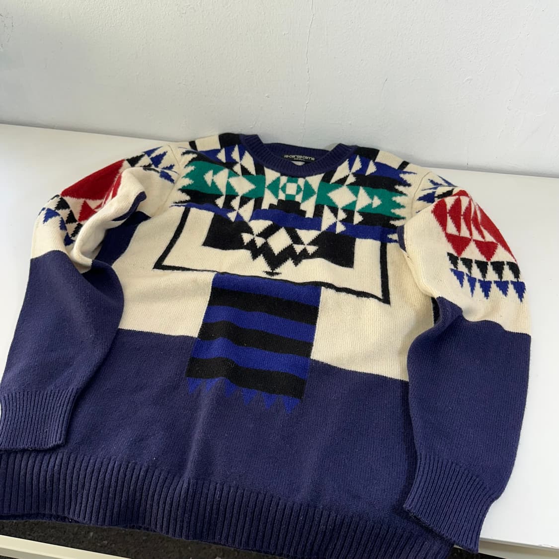 95 SACAI 사카이 에스닉 자카드니트 상품이미지4