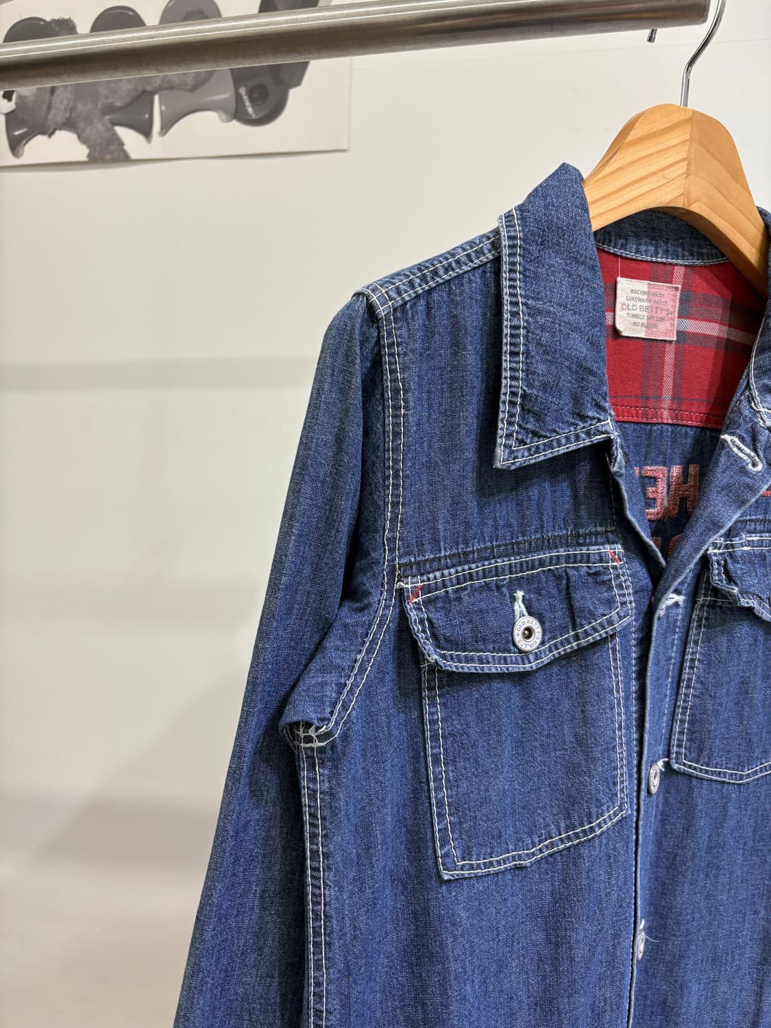 OLD BETTY'S (Made in Japan) 셔츠 상품이미지3