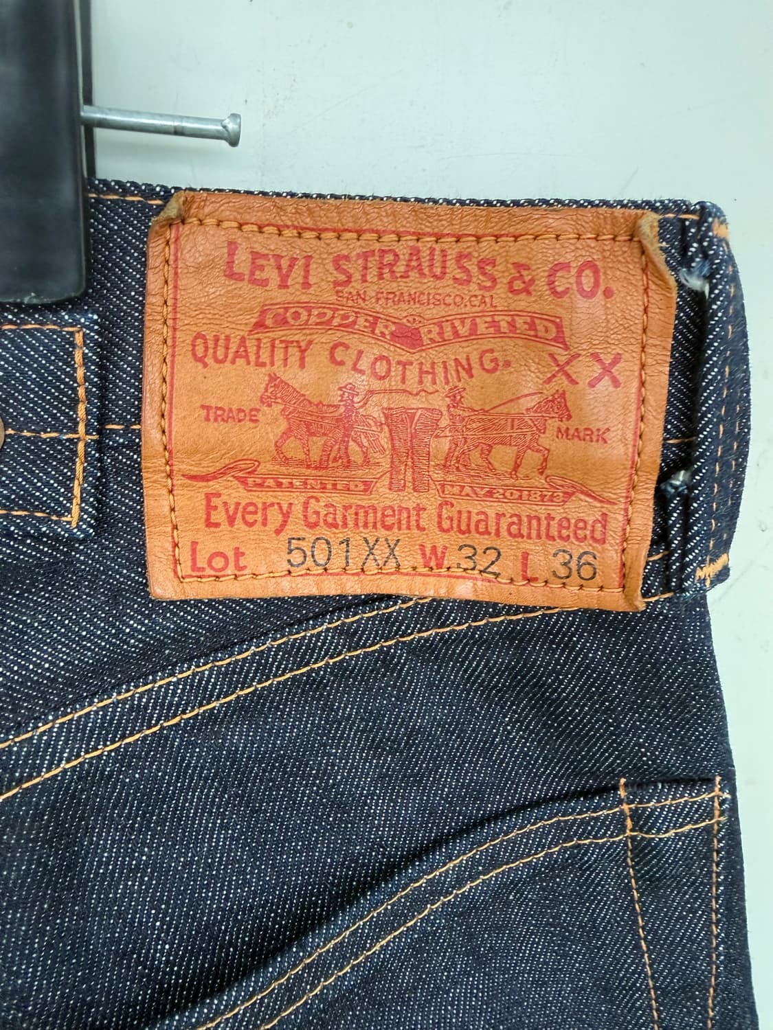 [리바이스] LVC 1937 501 Jeans Dark Organic  상품이미지9