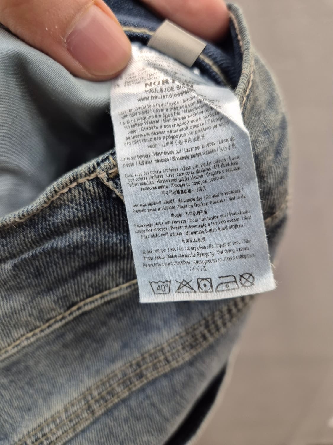 폴앤조 시스터 데님 숏팬츠 25 상품이미지6