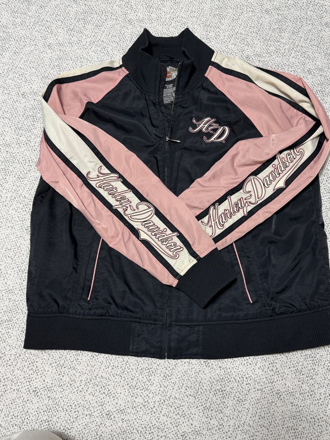 할리데이비슨 핑크 집업 희귀템  상품이미지1
