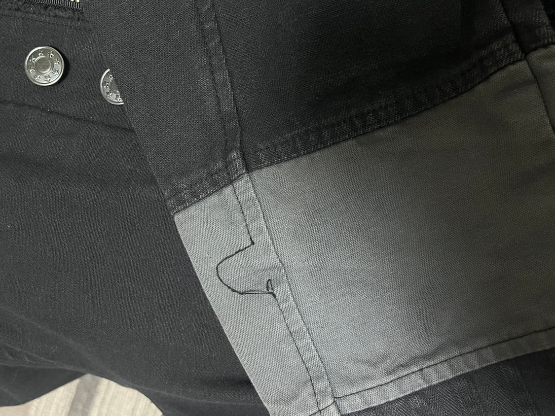 Button color block jacket 상품이미지5