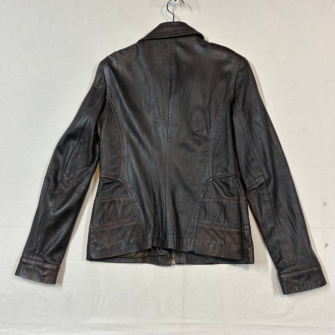 S) DANIER 양가죽 리얼 램스킨 레더 자켓 상품이미지8