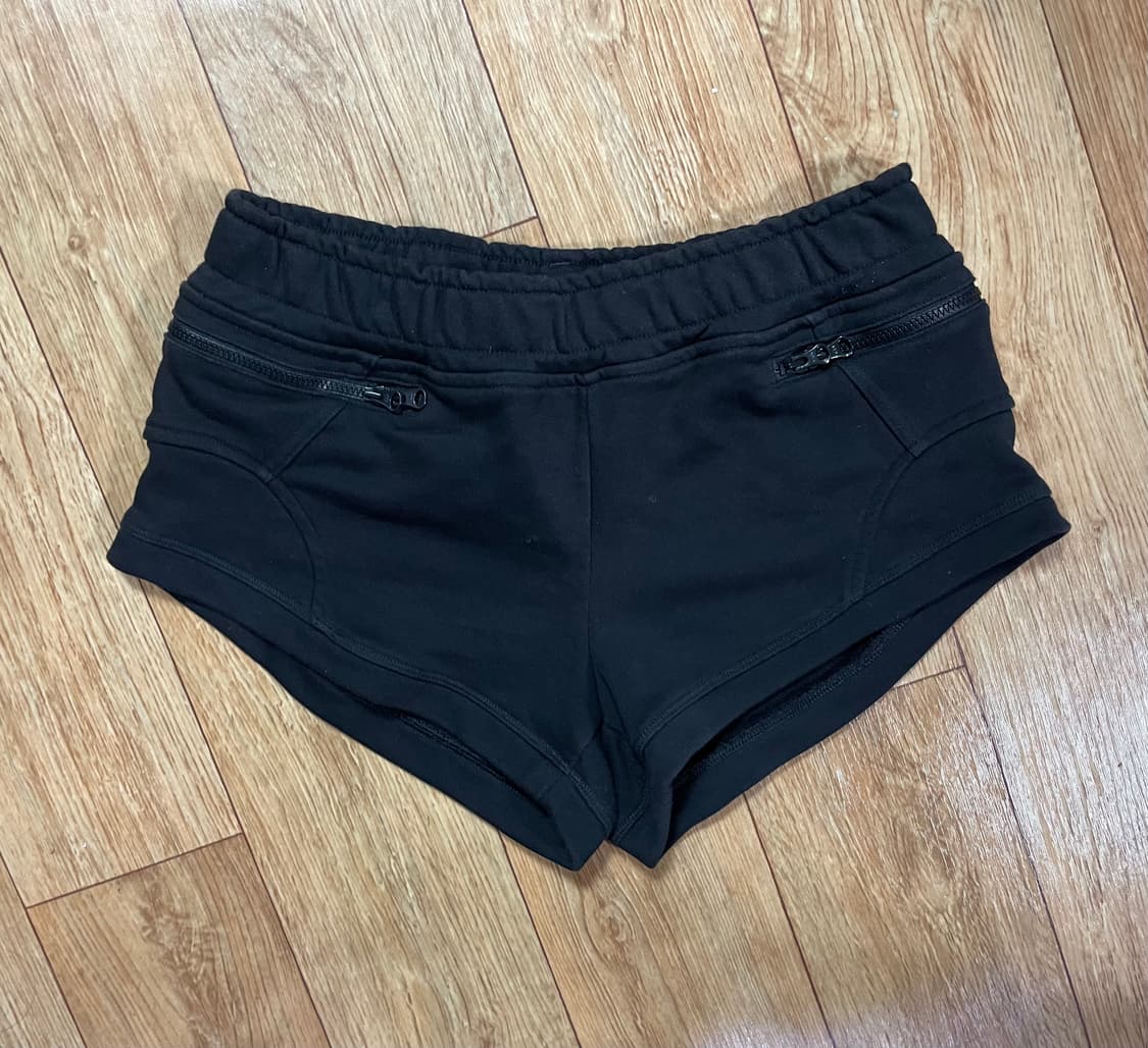 아디다스 스텔라맥카트니 숏팬츠 바지 그레이 블랙 팬츠 상품이미지8