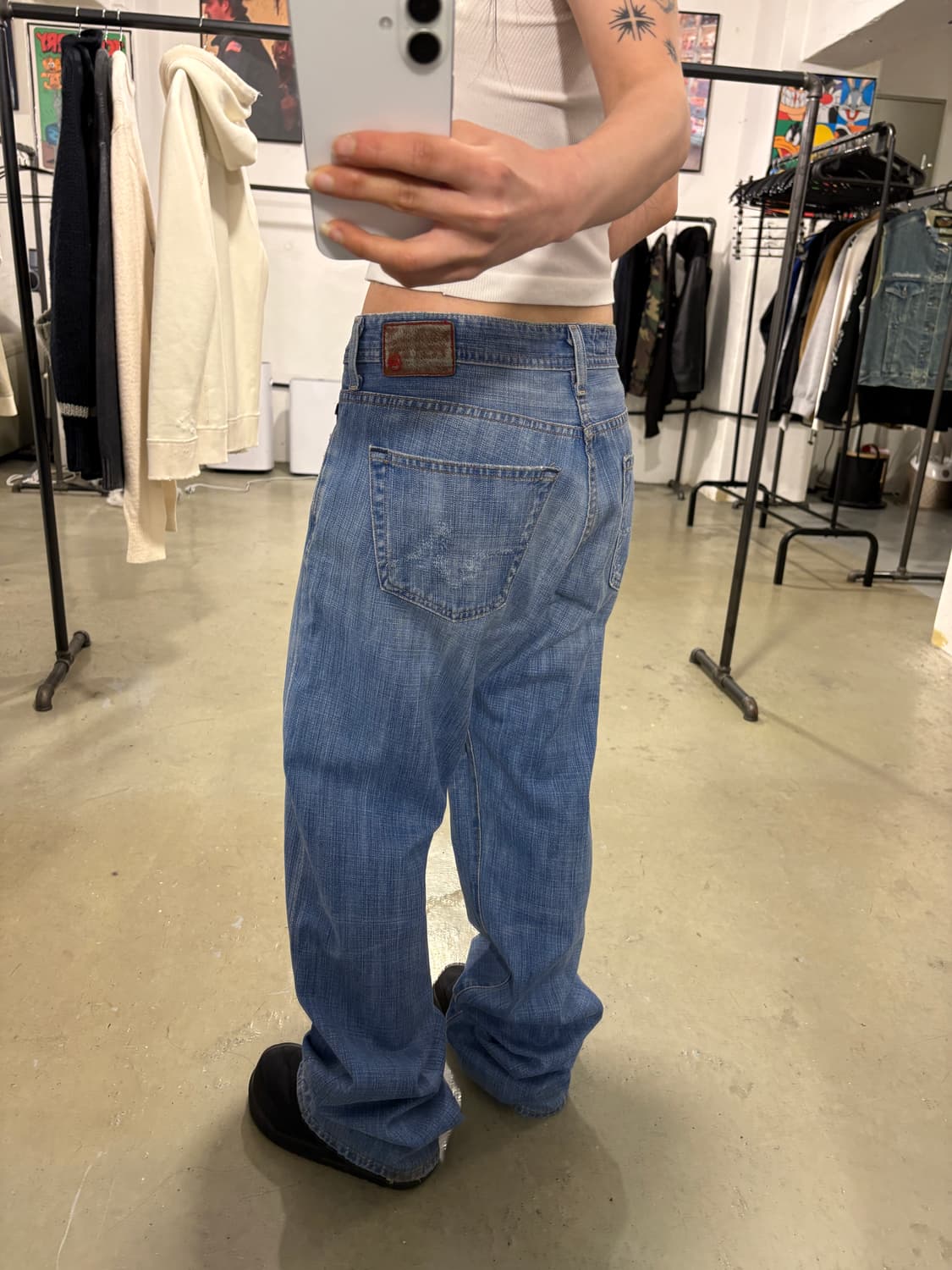 빈티지 미제 데님팬츠 상품이미지4