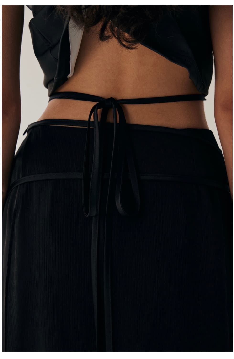 트리밍버드 See-Through Strap Wrap Pants 상품이미지2