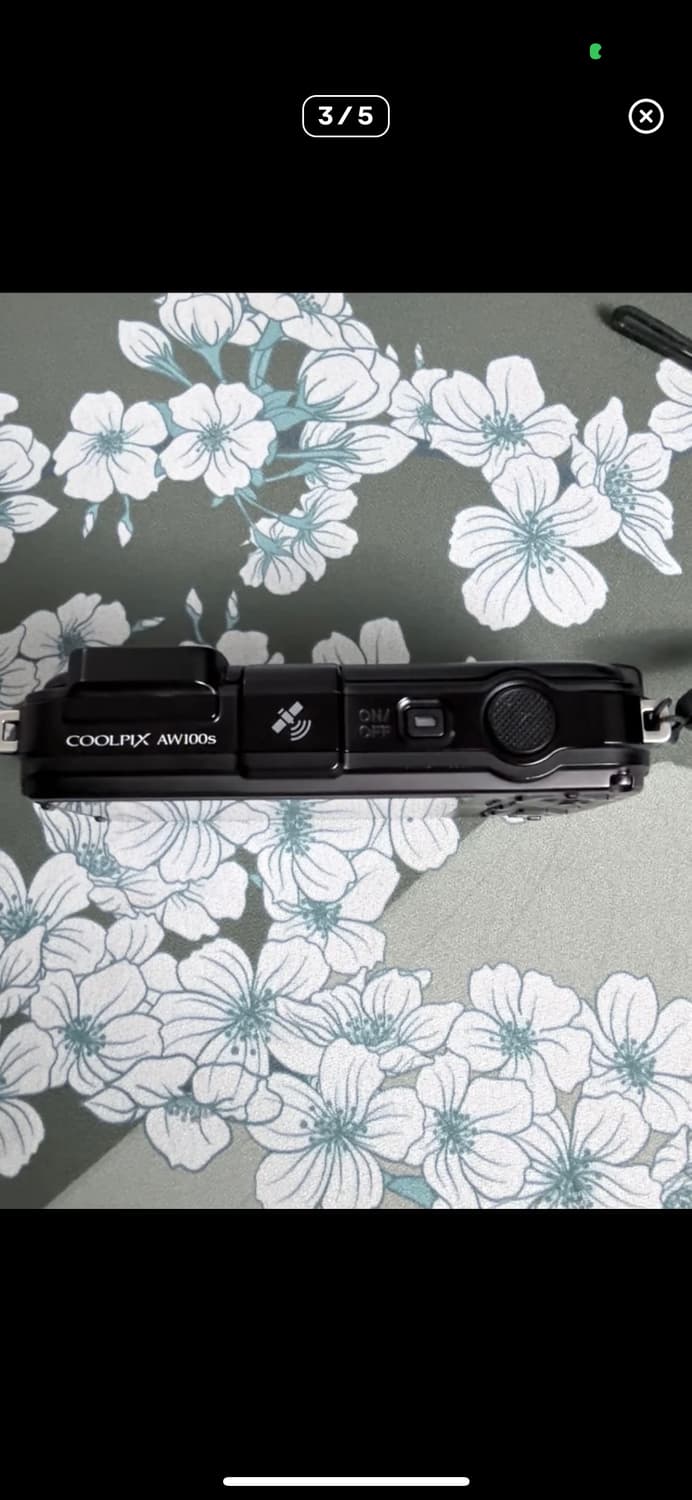 (S급) 니콘 쿨픽스 aw100 (aw110）블랙 빈티지 디카 상품이미지3