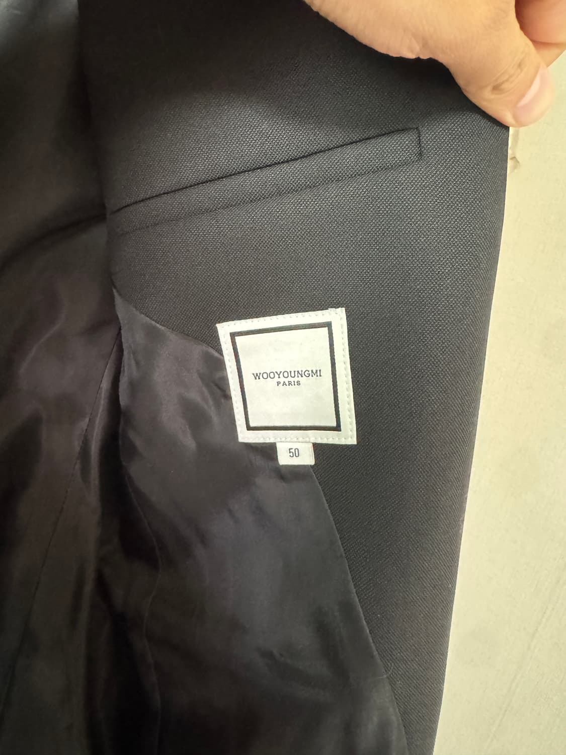 우영미 24SS 블레이저,바지 셋업 판매 상품이미지4