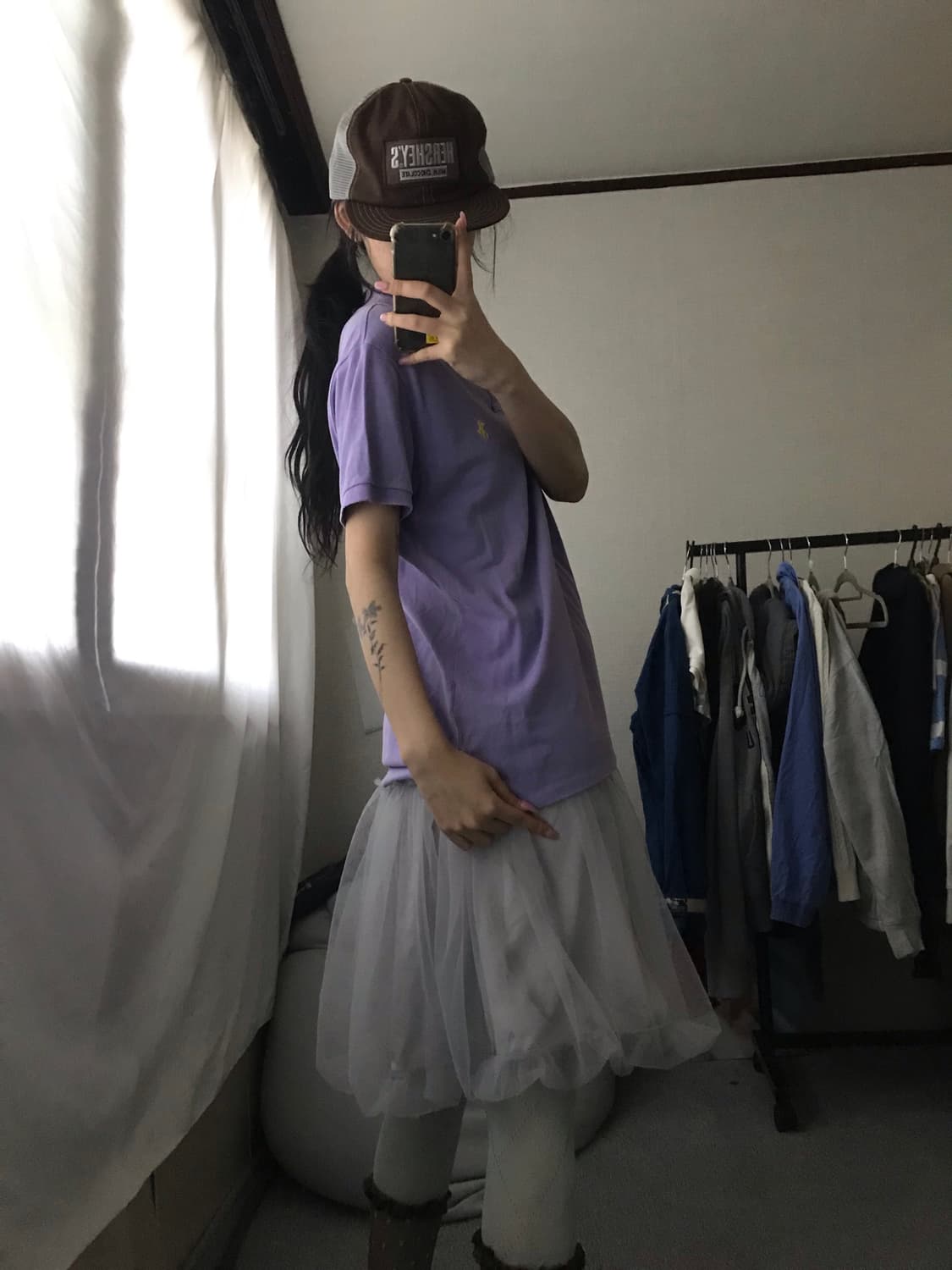 폴로 연보라 반팔티셔츠 상품이미지5