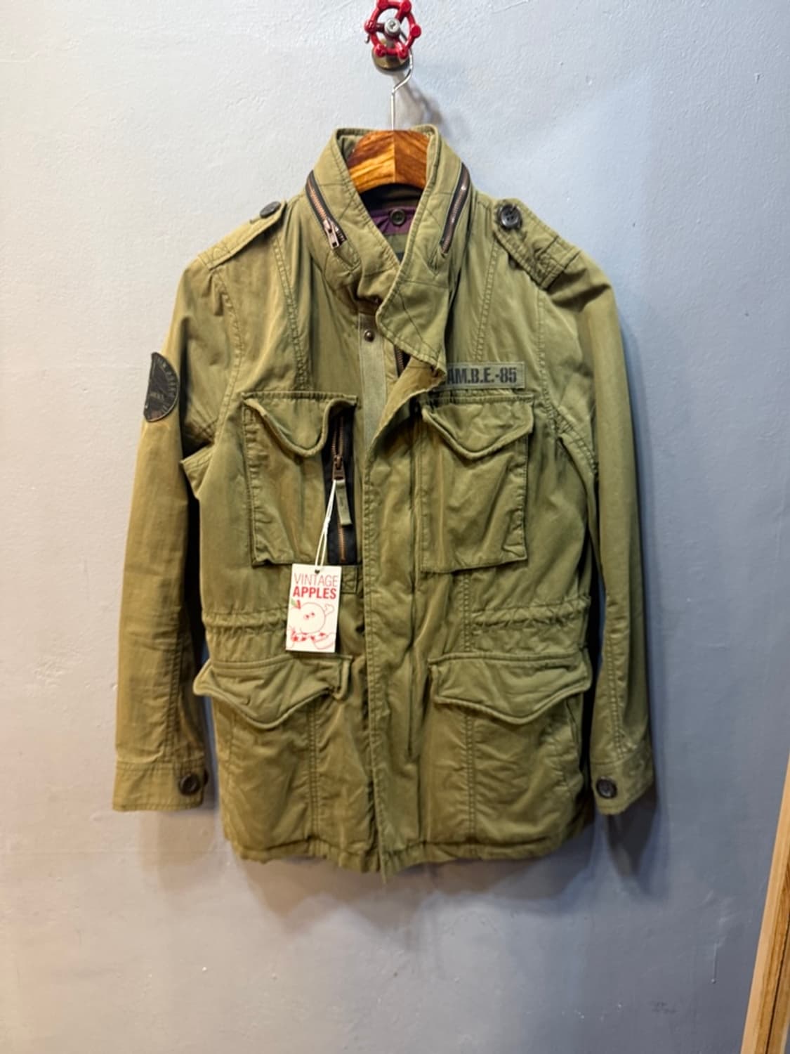 jambangee  카키 야상 자켓 상품이미지3