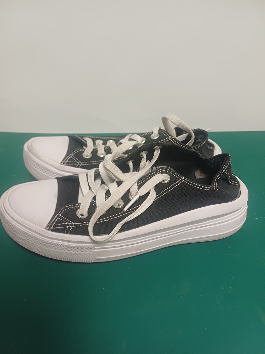 [255] 컨버스 올스타 무브 로우 블랙 (키높이) 상품이미지2