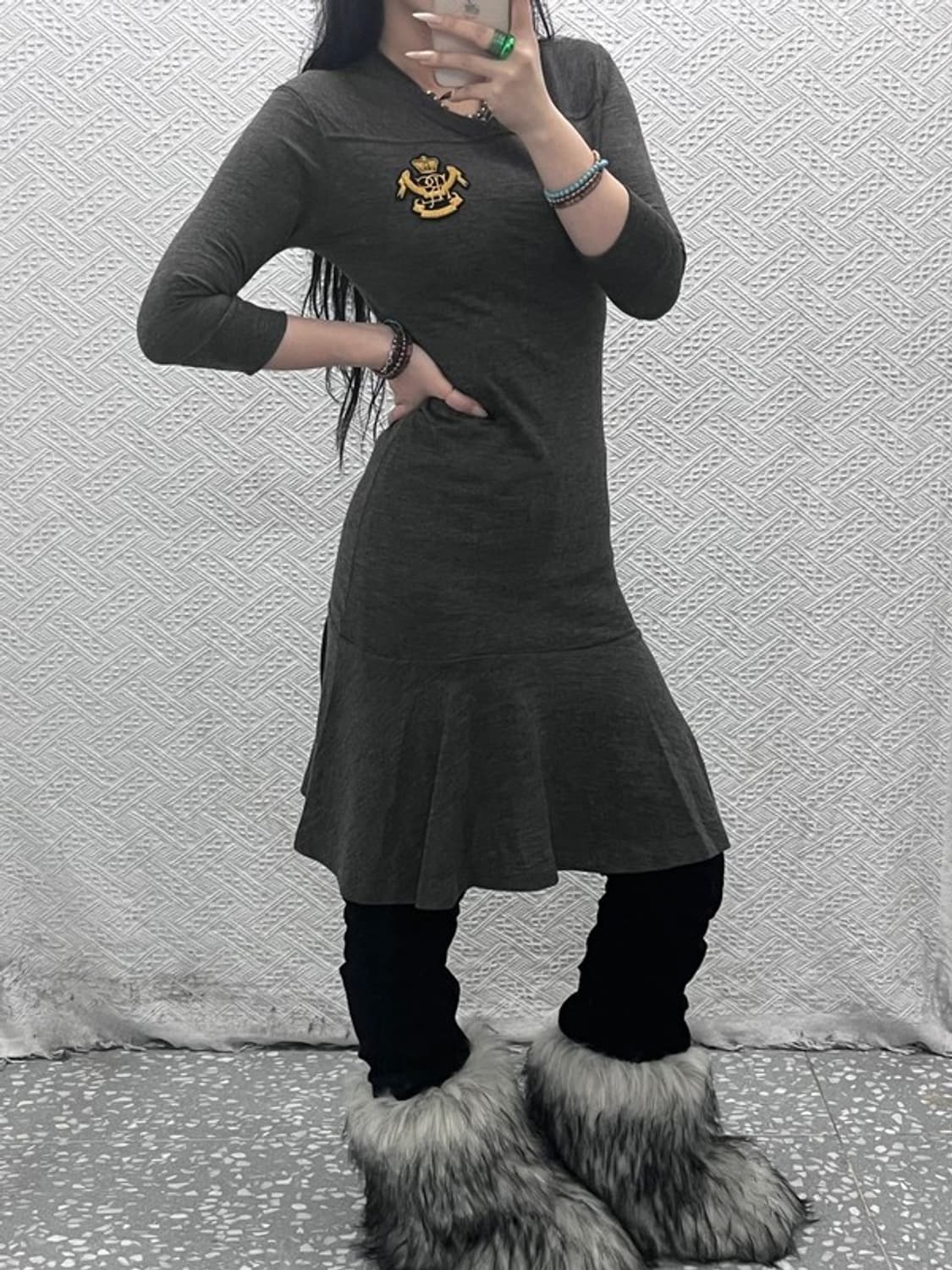 폴로 랄프로렌 빈티지 하이틴 모던걸 슬림핏 원피스 S C08372 상품이미지1