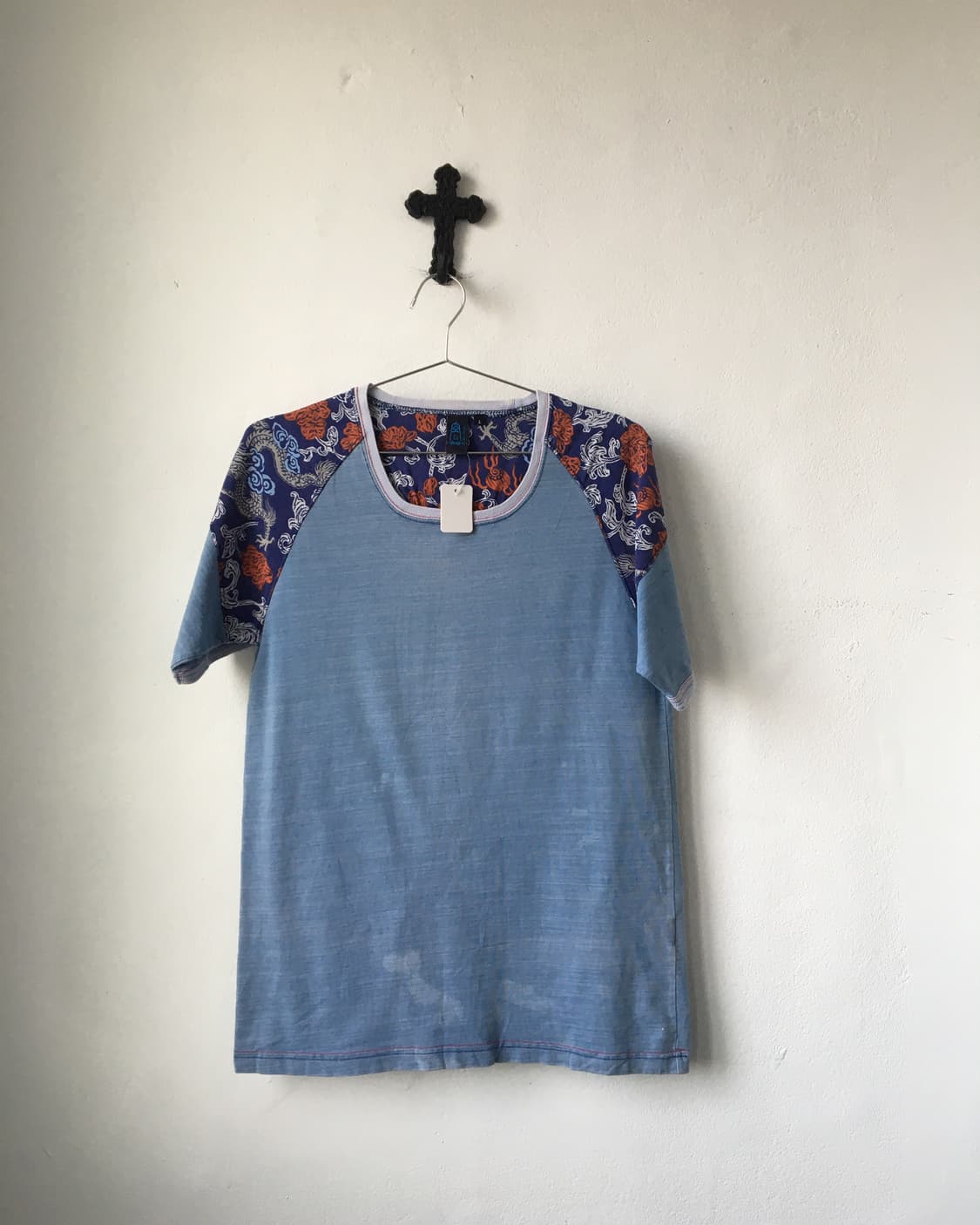 Oriental printing raglan t shirt 상품이미지2