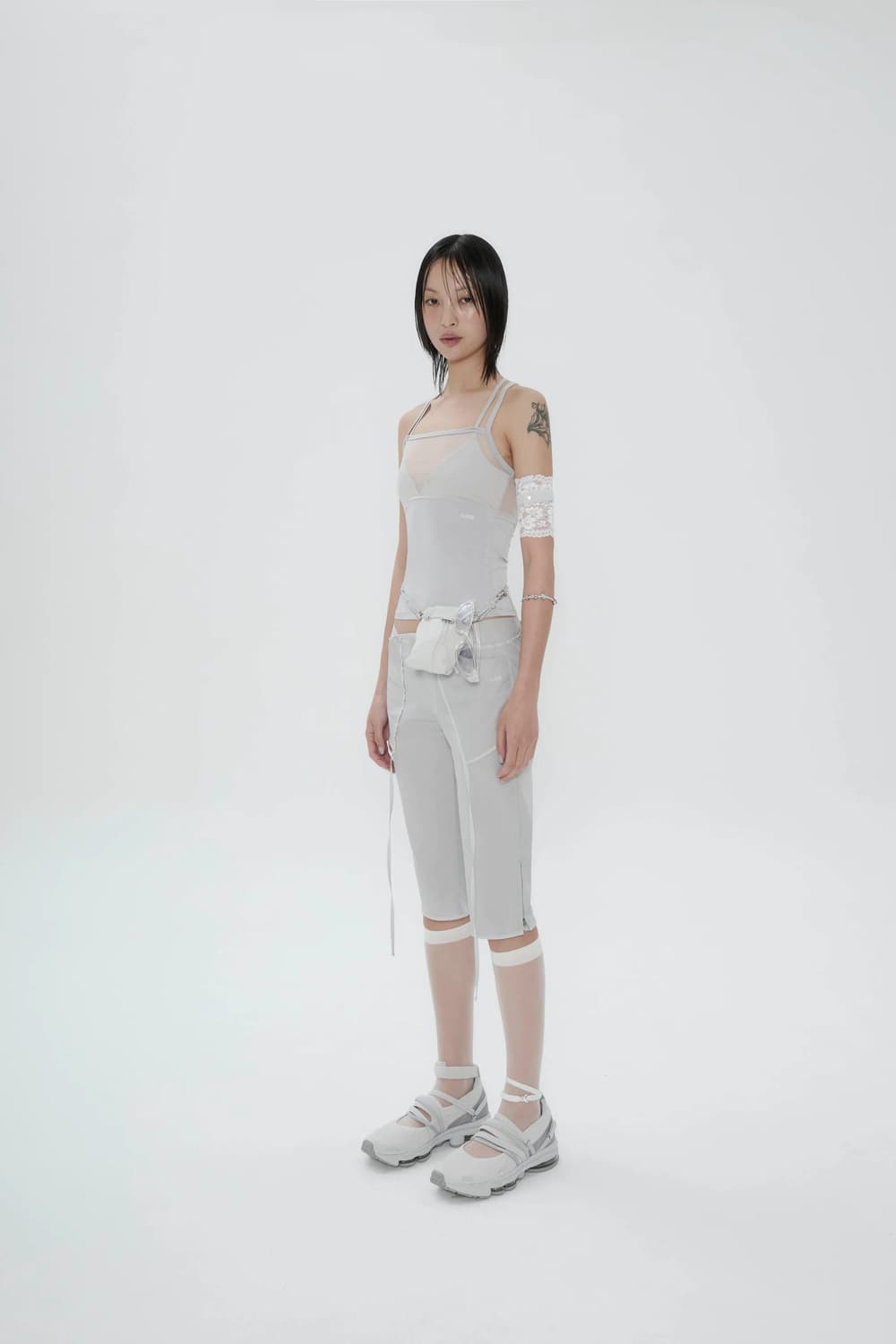 OJOS Double Strap Camisole - Beige  상품이미지4