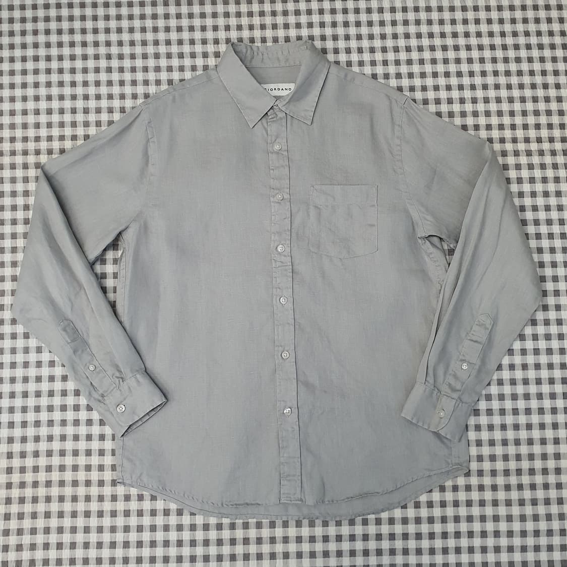 지오다노 마100 긴소매 셔츠 남자95 상품이미지1