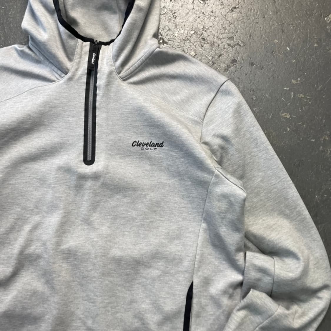 100 클리블랜드 반집업 후드티 상품이미지2