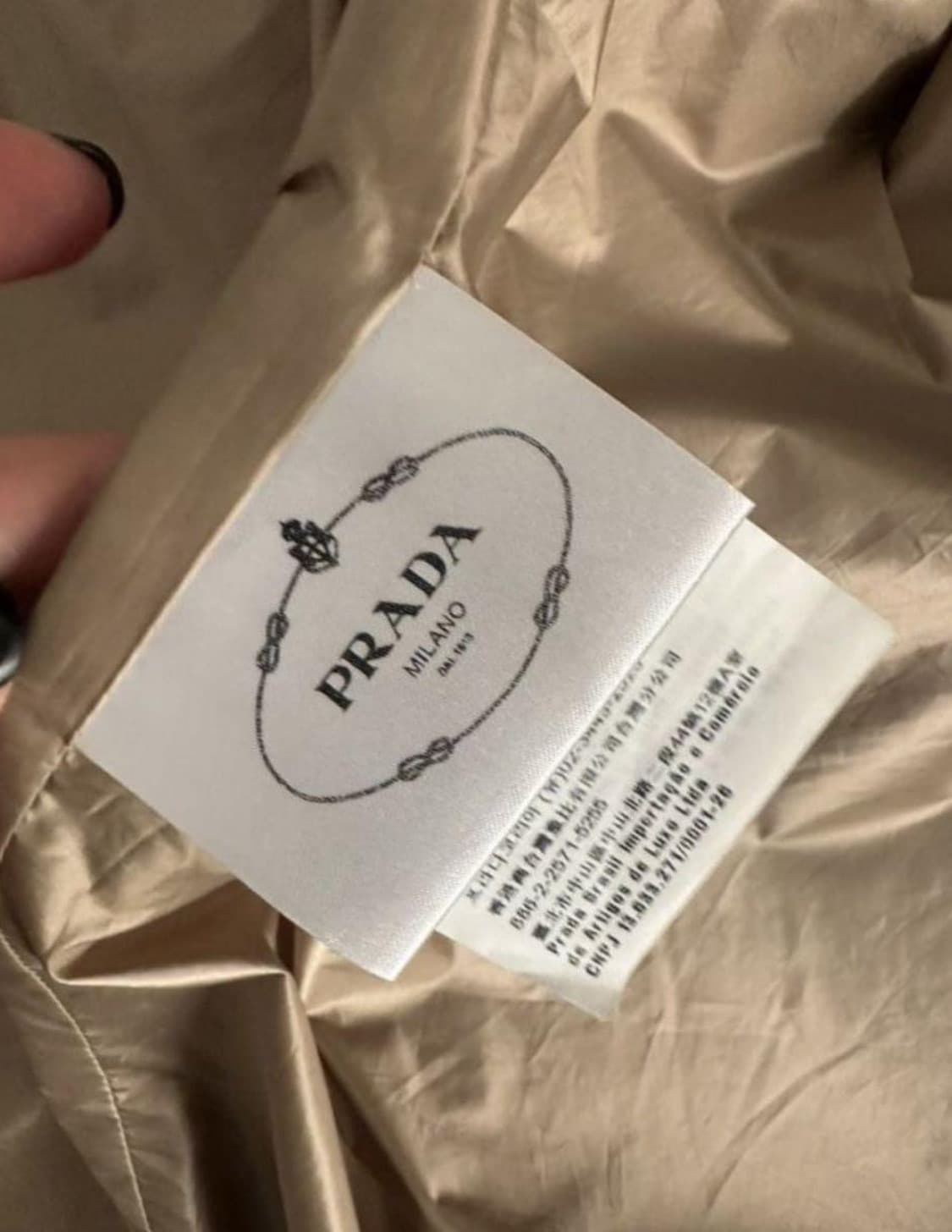 PRADA 프라다 후디 블루종(리얼 레더)38 사이즈-해외발송 상품이미지6