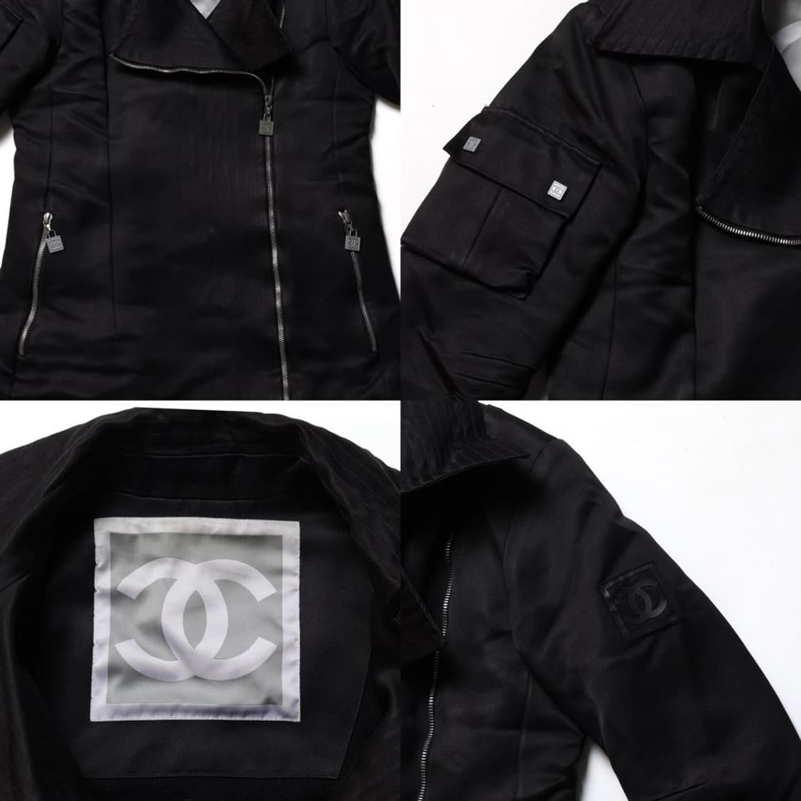 샤넬 Chanel Long Motor Jacket 

 상품이미지7