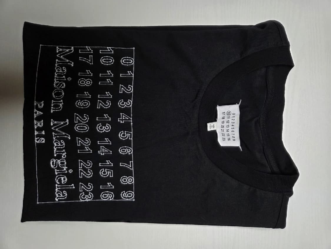 마르지엘라 넘버링 티셔츠 상품이미지4