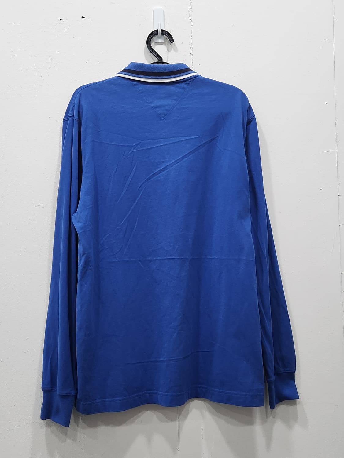 [L] 타미힐피거 슬림핏 긴팔 폴로티 남성 L사이즈 상품이미지2