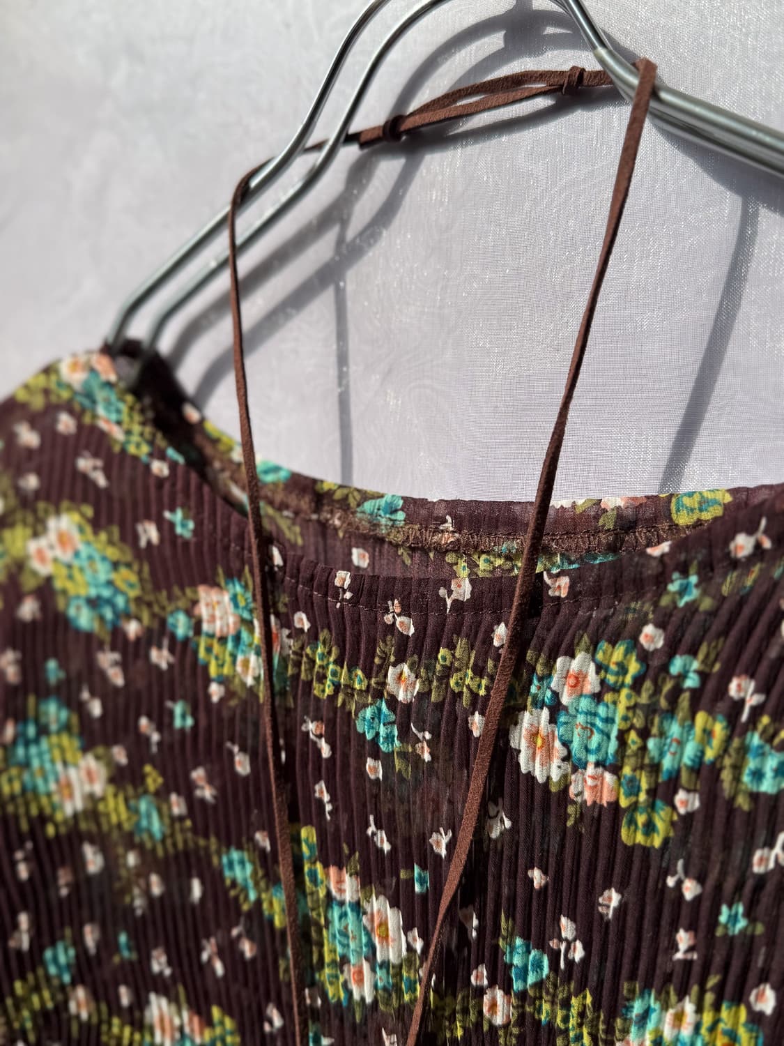 Floral Pleated Blouse 0128 상품이미지6