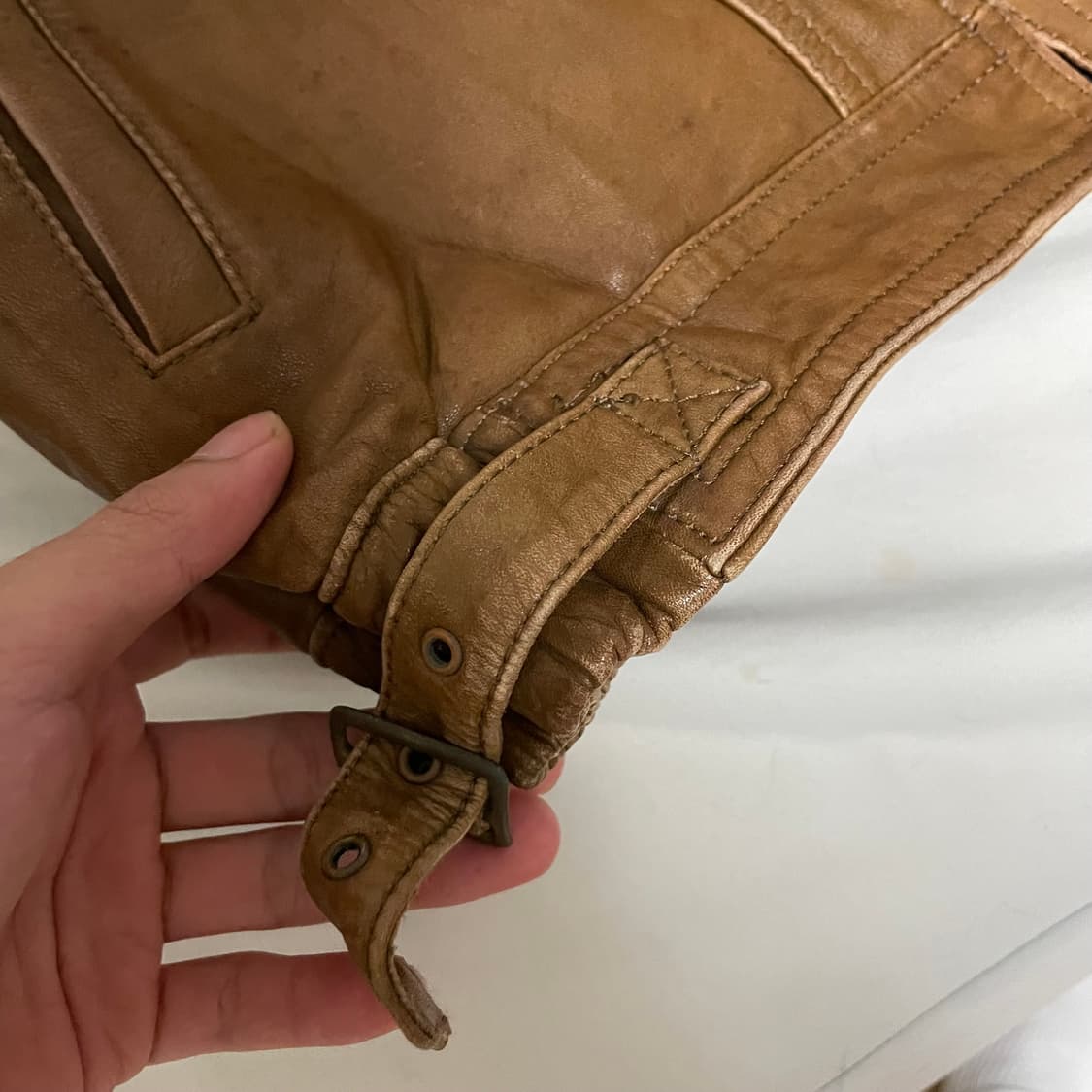 빈티지 가죽자켓 상품이미지4