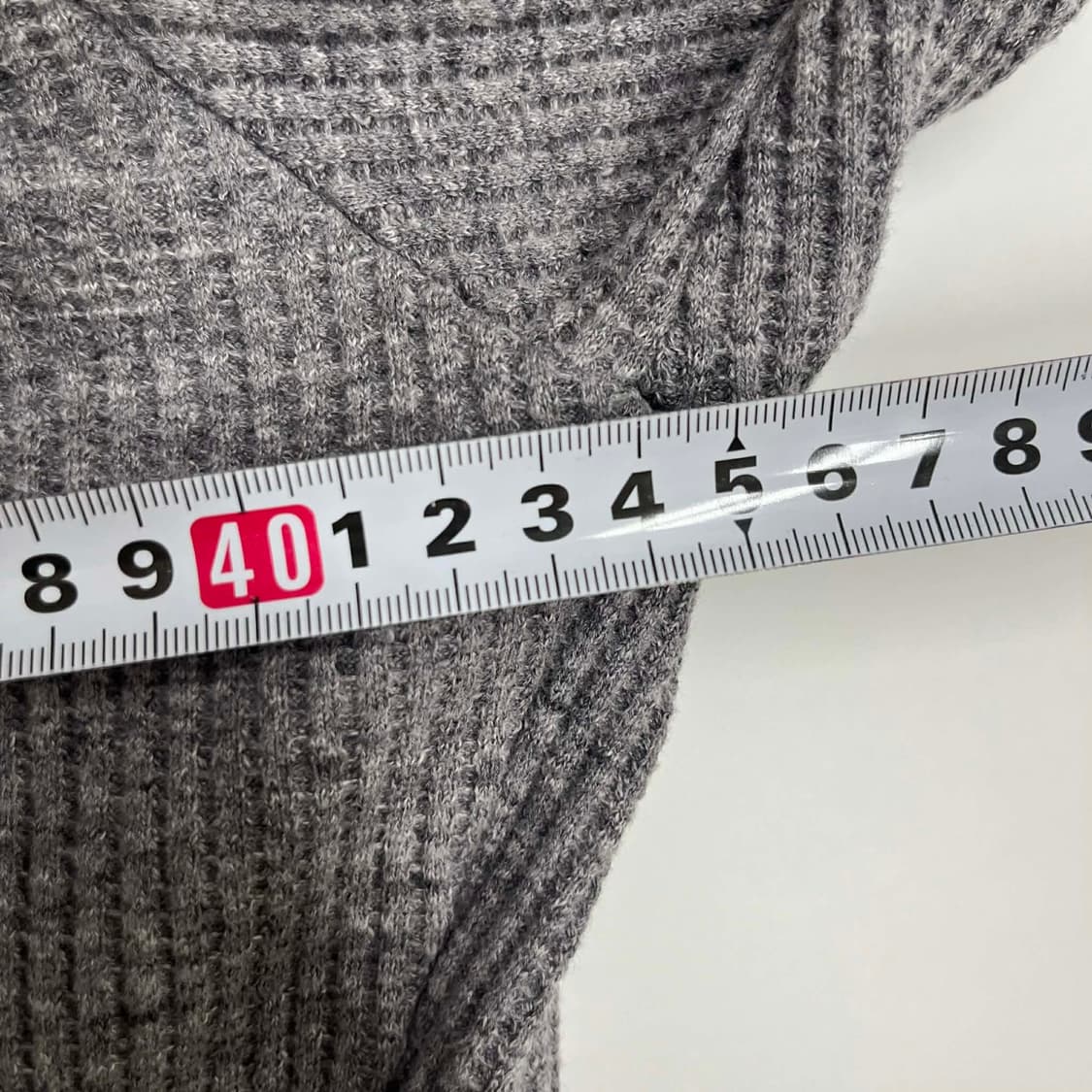 앤더슨벨 벨벳 링클 타이트 크롭 후드티(L) 상품이미지10