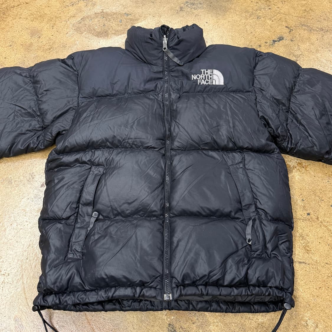 노스페이스 블랙 눕시 패딩  상품이미지3