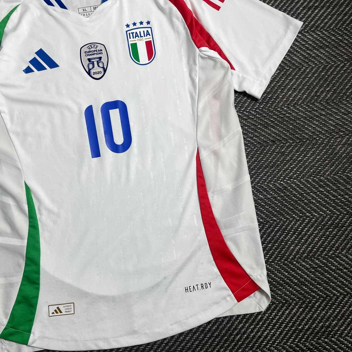아디다스 이탈리아 어웨이 유로 2020 시즌 인시네 유니폼o 4757 상품이미지2
