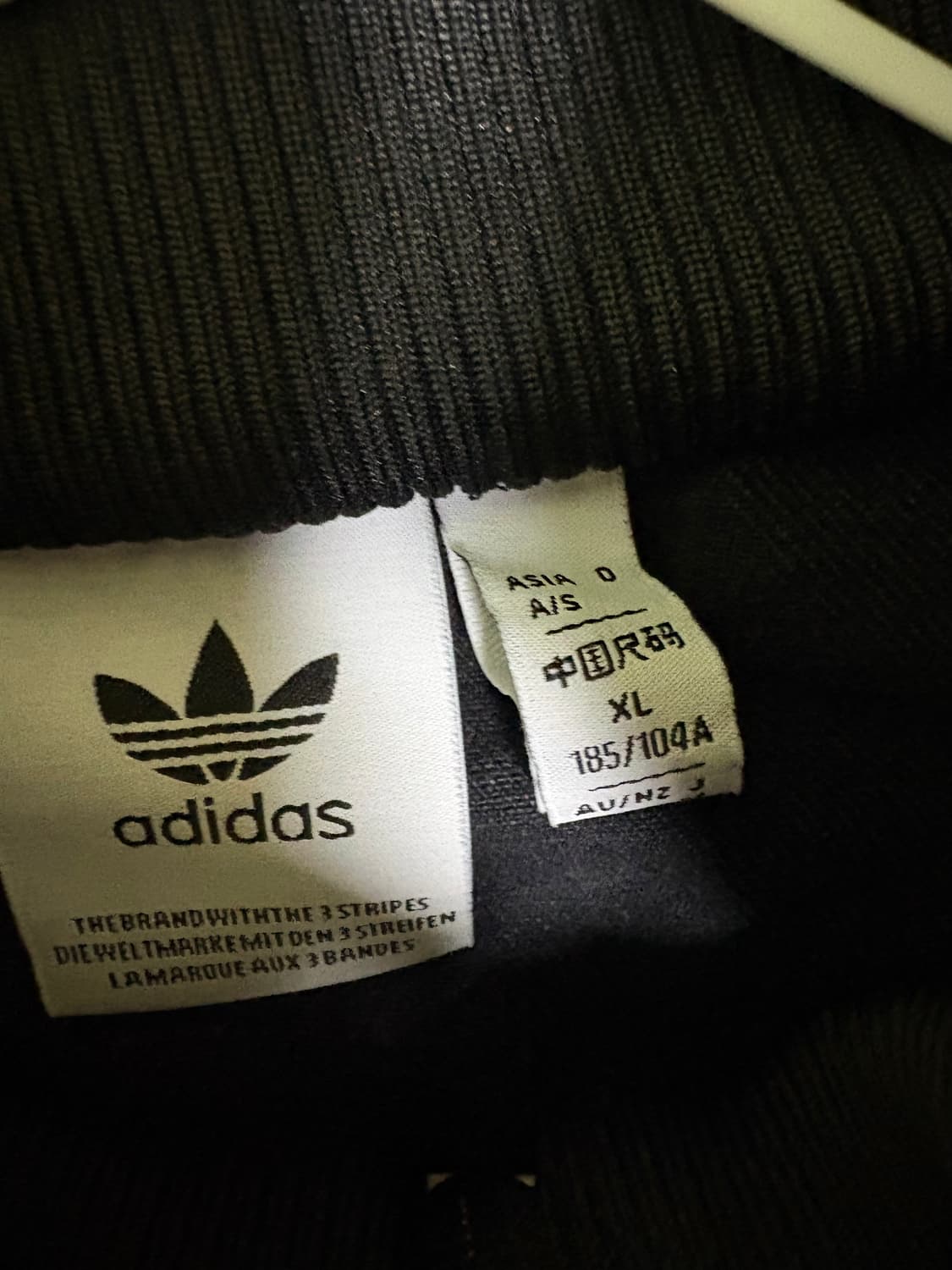 아디다스 블랙 데님 져지 상품이미지2