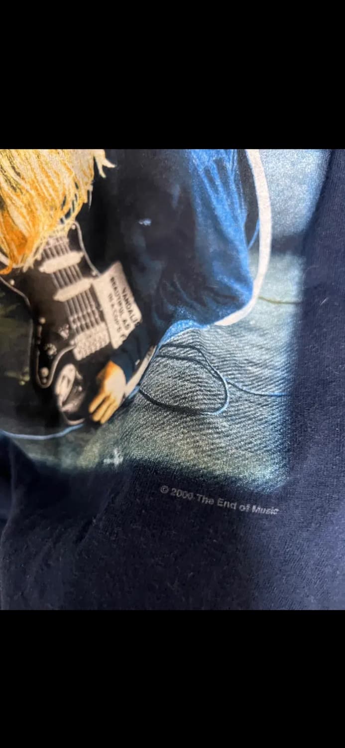 빈티지 너바나 티셔츠 상품이미지6