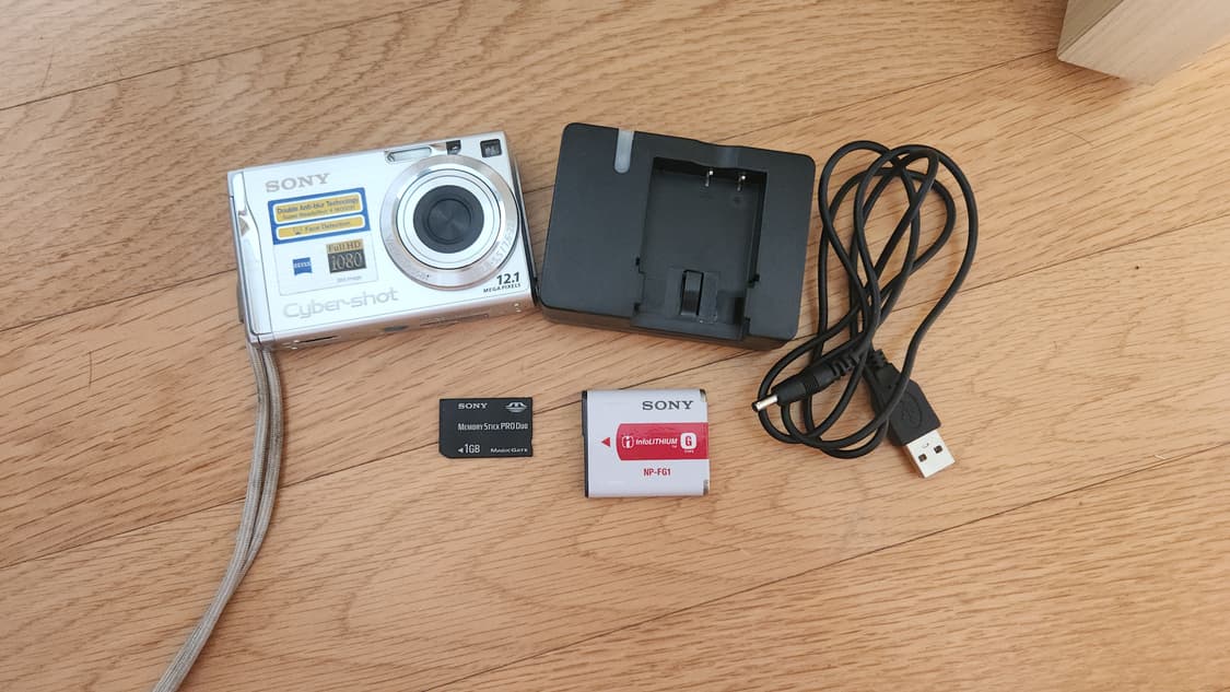 소니 사이버샷 DSC-W200 디지털 카메라 디카 부품용 상품이미지8