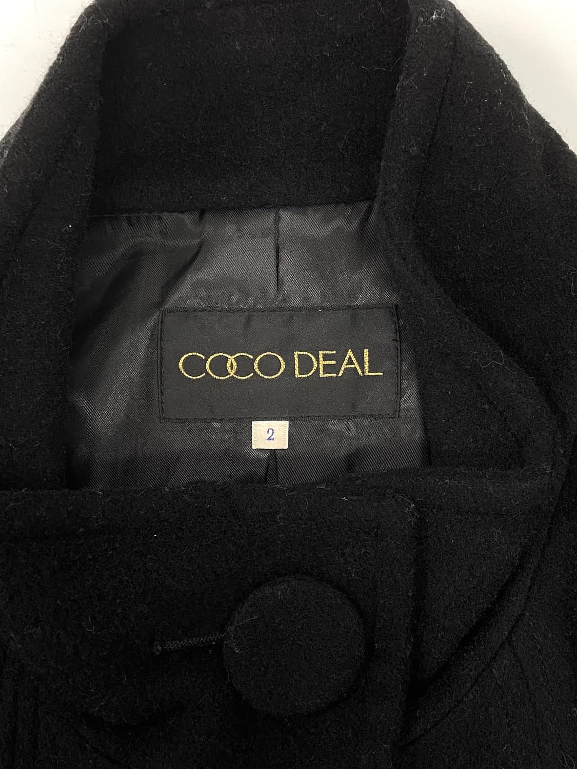 Black Minimal half Coat 상품이미지7