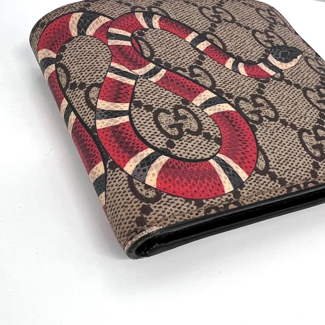 구찌 GG 수프림 스네이크 반지갑 (451268) 상품이미지4