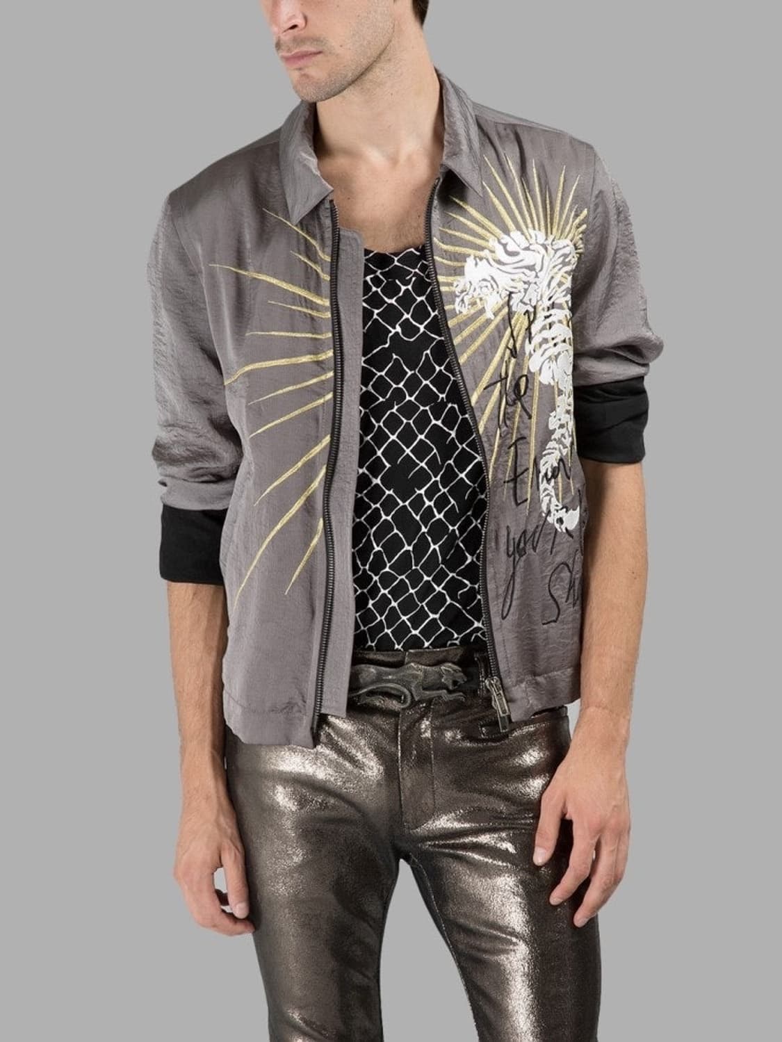 하이더 아커만 / SS16 런웨이 자수 블루종 / L 상품이미지3